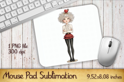 Valentines Day Mouse Pad | Heart Balloons Mousepad Product Image 1