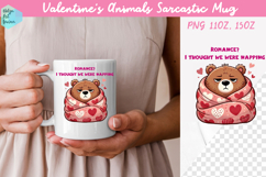 Valentine's Animals Sarcastic Mug 15 oz and 11 oz Product Image 1