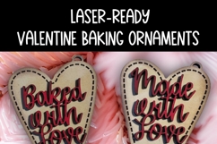 Baked With Love Stand Mixer Laser Ready SVG | Valentine SVG Product Image 3