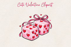 Valentine Clipart PNG | Cute Love BUNDLE Product Image 3