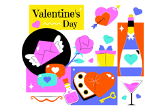 10 Happy Valentine's Day Illustration Product Image 4