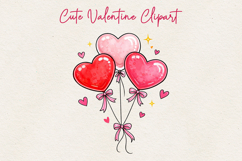 Valentine Clipart PNG | Cute Love BUNDLE Product Image 8