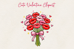 Valentine Clipart PNG | Cute Love Illustration | Romantic Product Image 1