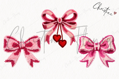 Faux Latch Hook Valentine Clipart | Valentine's Day PNG Product Image 3