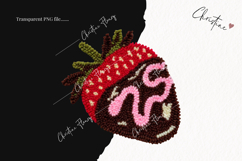 Faux Latch Hook Valentine Clipart | Valentine's Day PNG Product Image 2