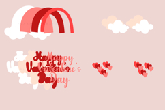 valentine 3D cake topper SVG PNG PDF JPG DXF EPS cutting files for cricut and silhouette