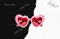 Faux Latch Hook Valentine Clipart | Valentine's Day PNG Product Image 2