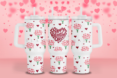 valentine themed 40oz tumbler wrap design featuring valentine style artwork available as digital files ready to download for crafting and decor projects