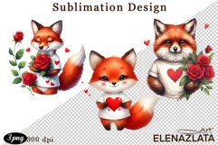 Valentines Day clipart|Cute animals clipart Product Image 1