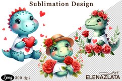 Valentines Day clipart|Cute animals clipart Product Image 1