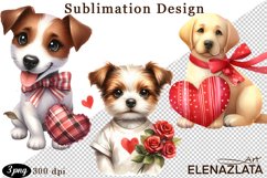Valentines Day clipart|Cute animals clipart Product Image 1