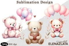 Animal clipart, Cute baby Watercolor clipart Product Image 1