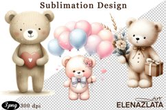 Animal clipart, Cute baby Watercolor clipart Product Image 1