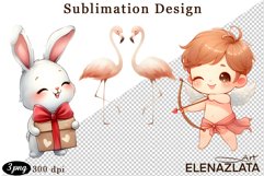 Animal clipart, Cute baby Watercolor clipart Product Image 1