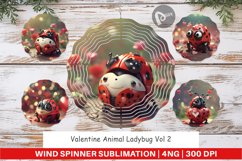 Wind Spinner Valentine Animal Ladybug Product Image 1