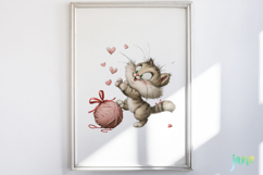 Valentine Animals Clipart Product Image 5
