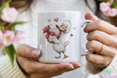 Valentine Animals Clipart Product Image 3