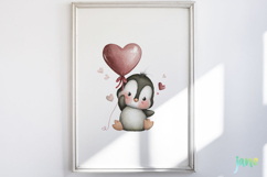 Valentine Animals Clipart Product Image 5