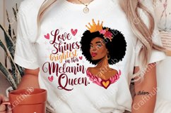Valentine Black Girl PNG, Valentine black woman PNG Product Image 2