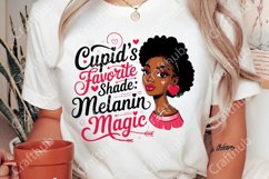 Valentine Black Girl PNG, Valentine black woman PNG Product Image 2