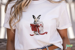 Valentine Book Lover Clipart Product Image 2