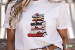 Valentine Book Lover Clipart Product Image 2