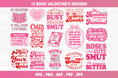 Valentine&#039;s Day Spicy Book SVG Bundle, Smutty lover png Product Image 1