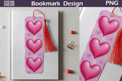 Valentine Bookmark | Valentines Day Heart Bookmark Product Image 1