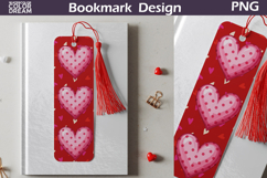 Valentine Bookmark | Valentines Day Heart Bookmark Product Image 1