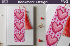 Valentine Bookmark | Valentines Day Heart Bookmark Product Image 1