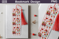 Valentine Bookmark | Goose Valentines Day Heart Bookmark Product Image 1