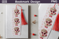 Valentine Bookmark | Cupid Valentines Day Heart Bookmark Product Image 1