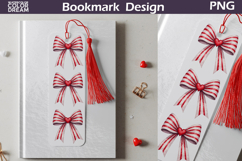Valentine Bookmark | Valentines Day Bow Bookmark Product Image 1