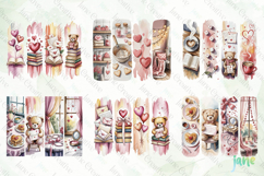 Valentine Brushstroke Clipart Bundle Product Image 2