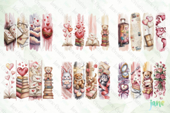 Valentine Brushstroke Clipart Bundle Product Image 7