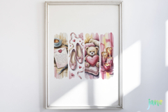 Valentine Brushstroke Clipart Bundle Product Image 6