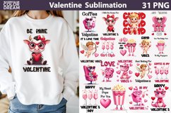 Valentine Characters Bundle | Cute Valentine sublimation Product Image 1