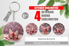 Keychain Valentine Butterfly Product Image 1