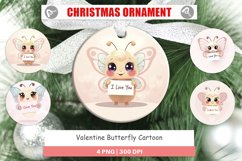 Christmas Ornaments Valentine Butterfly Cartoon Product Image 1