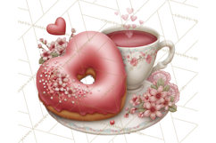 Cozy Valentine Café PNG Coffee and Cocoa Clipart Product Image 4