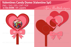 Valentines Lollipop Candy Dome Product Image 1