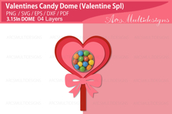 Valentines Lollipop Candy Dome Product Image 2