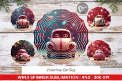 Wind Spinner Valentine Car Bug Product Image 1