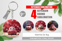 Keychain Valentine Car Bug Product Image 1
