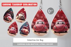 Earring Teardrop Valentine Car Bug Product Image 1
