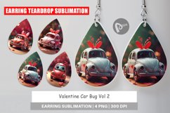 Earring Teardrop Valentine Car Bug Product Image 1