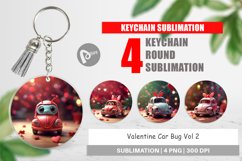 Keychain Valentine Car Bug Product Image 1