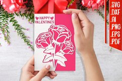 Happy Valentine's card 9 svg dxf eps ai png pdf Product Image 1