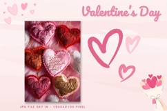 Valentine Day Card Love Heart Anniversary Card Printable_17 Product Image 1