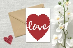 Valentine Card SVG with heart and word “Love”, you can cut or Print this Love cards and use this greeting card for wishing Happy valentine’s day.